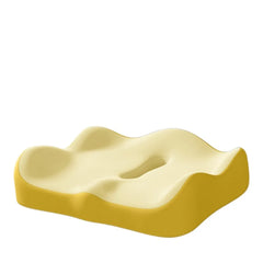 Coussin Coccyx Orthopédique en Mousse à Mémoire de Forme pour Chaise de Bureau et Voiture – Coussin Lombaire Anti Pression
