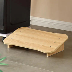 Repose-Pieds Bureau Ergonomique en Bois Réglable – Support Pieds Sous Bureau pour Confort et Posture