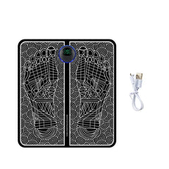 Tapis de Massage Électrique pour Pieds – Stimulateur EMS de Relaxation et Soulagement de la Fatigue