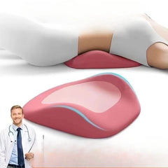 Coussin Lombaire Ergonomique pour Dormir au Lit – Support Lombaire de Sommeil pour Soutien du Bas du Dos