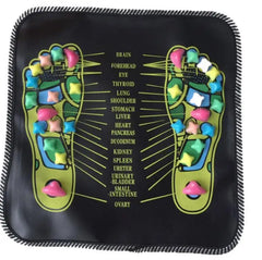 Tapis de Massage Plantaire Acupression – Tapis de Réflexologie pour Soulagement des Pieds et Relaxation