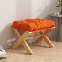 Tabouret Pliable en Bois Multifonction – Repose-Pieds Bureau et Salon Portable en Hêtre