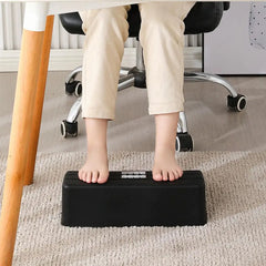 Repose-Pieds Bureau Ergonomique Réglable 5 Hauteurs avec Massage – Support Pieds Sous Bureau Confort et Circulation