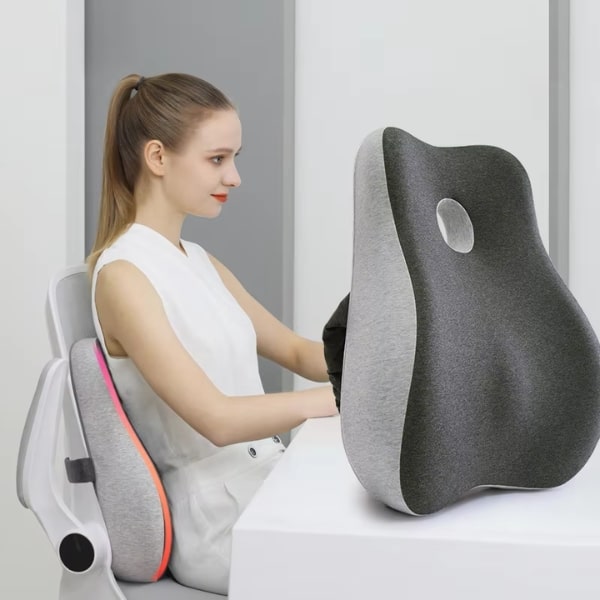 Coussin lombaire : soutien du dos et confort pour la position assise