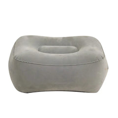 Repose-Pieds Gonflable Portable Ajustable – Coussin Pieds Confort pour Voyage, Maison et Bureau