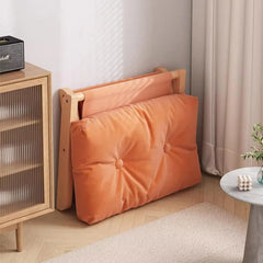 Tabouret Pliable en Bois Multifonction – Repose-Pieds Bureau et Salon Portable en Hêtre