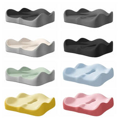 Coussin Coccyx Orthopédique en Mousse à Mémoire de Forme pour Chaise de Bureau et Voiture – Coussin Lombaire Anti Pression