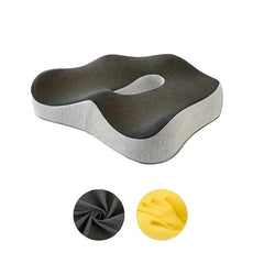Coussin Lombaire Ergonomique en Mousse à Mémoire de Forme pour Chaise de Bureau, Voiture et Fauteuil Roulant