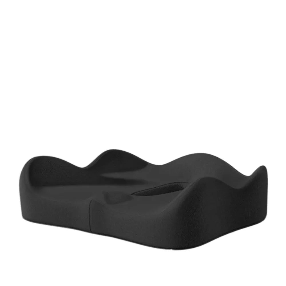 Coussin Coccyx Orthopédique en Mousse à Mémoire de Forme pour Chaise de Bureau et Voiture – Coussin Lombaire Anti Pression