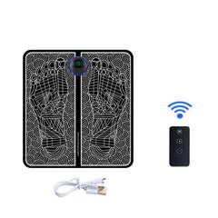 Tapis de Massage Électrique pour Pieds – Stimulateur EMS de Relaxation et Soulagement de la Fatigue