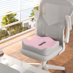 Coussin Lombaire Ergonomique en Mousse à Mémoire de Forme pour Chaise de Bureau, Voiture et Fauteuil Roulant