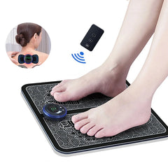 Tapis de Massage Électrique pour Pieds – Stimulateur EMS de Relaxation et Soulagement de la Fatigue